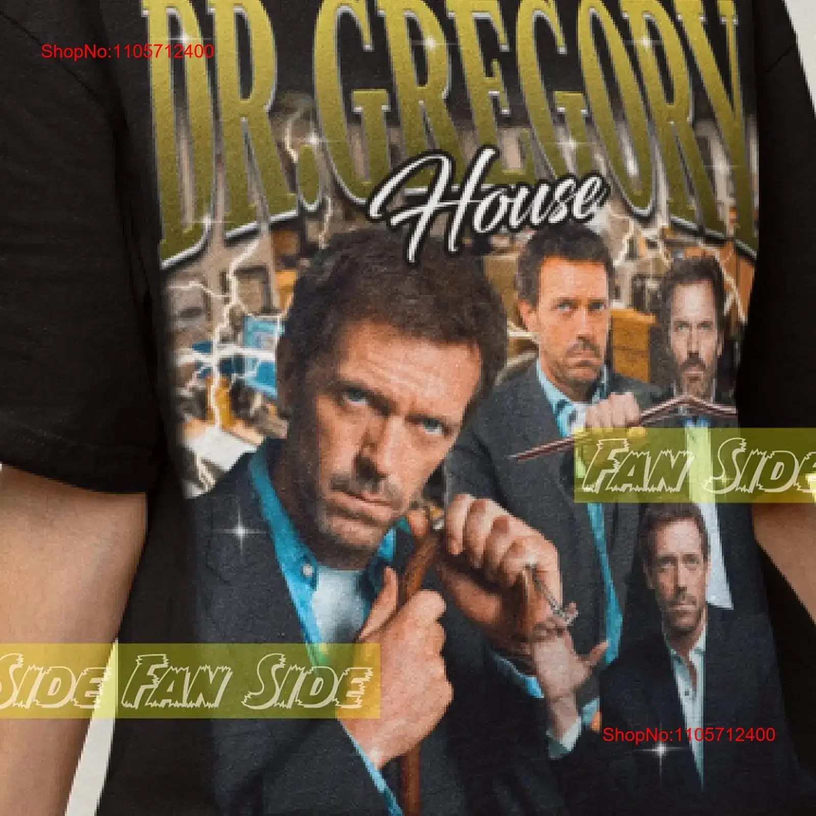 Фото Футболка Dr. Gregory House, толстовка с капюшоном Hugh Laurie, винтажная, с эффектом потертости, удобная, унисекс, дышащая, уличная одежда, с графическим принтом №1