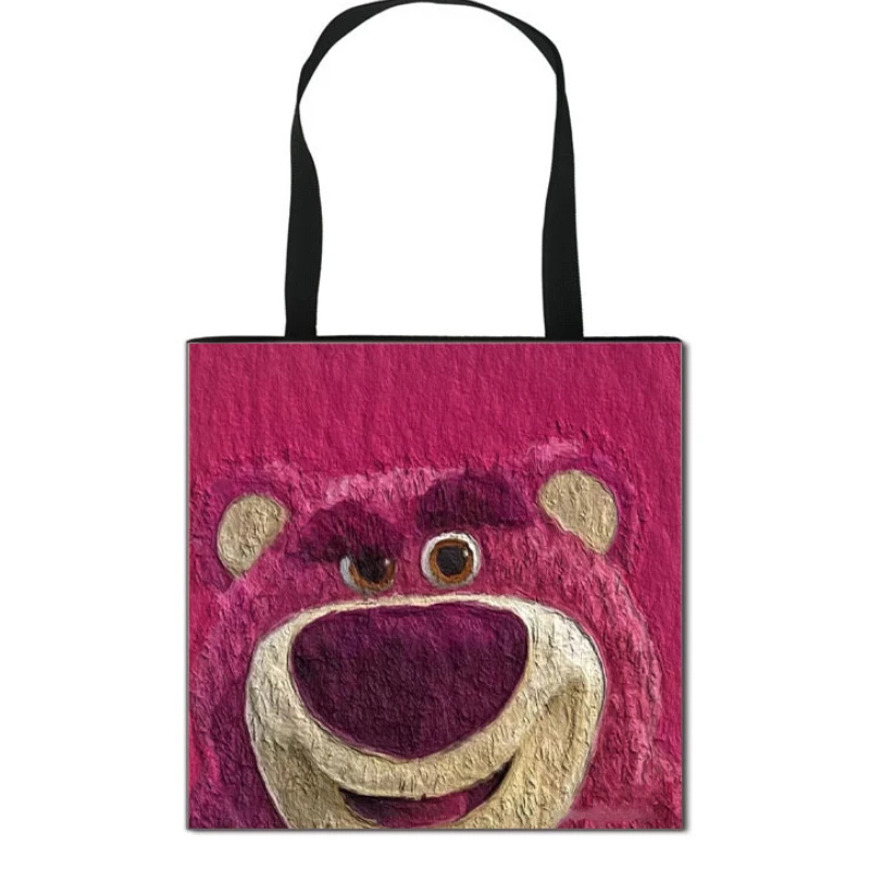 Милая мультяшная вместительная сумка-тоут История игрушек 3 Лотта Повседневная