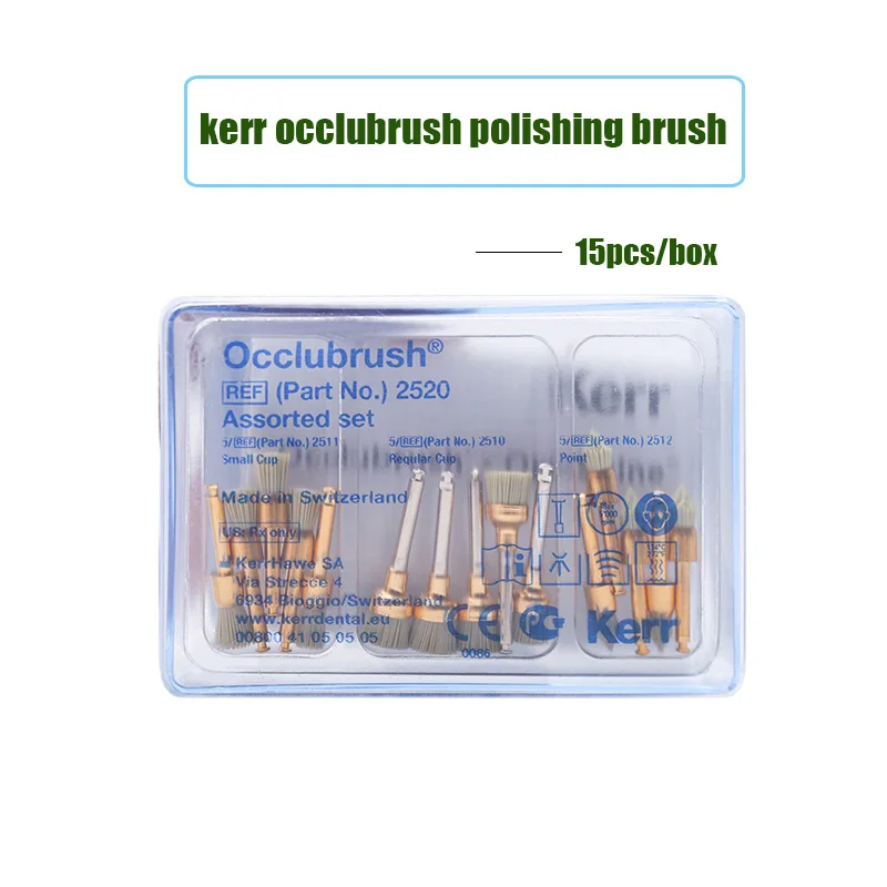 Зубная щетка Kerr Occlubrush полировка набор для полировки обычные маленькие точечные