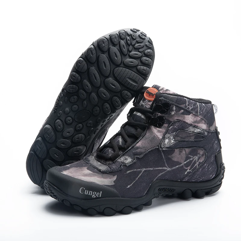 NEW Camo Tactical Boots Men Waterproof Military Outdoor Combat Shoes Trekking Sneakers Man Hiking Hunting | Спорт и развлечения