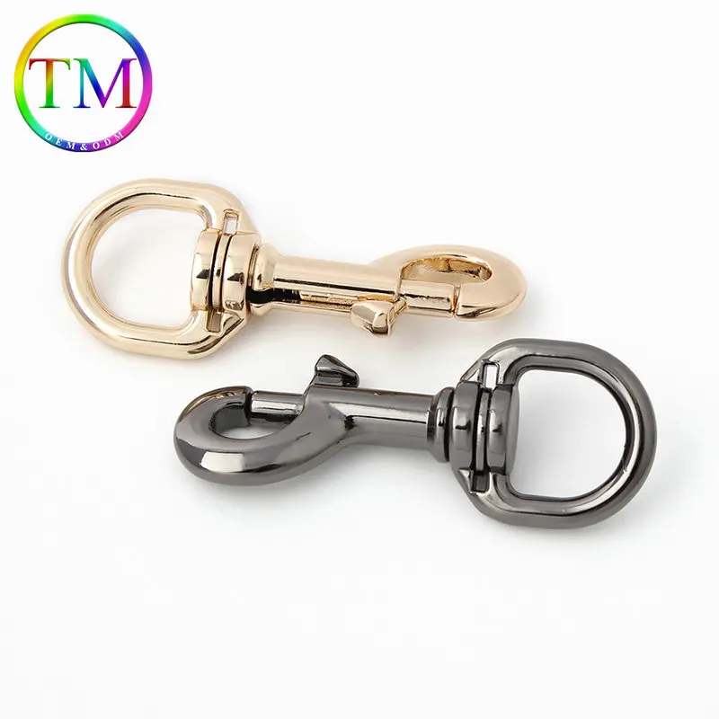 10-50Pcs Zinc Alloy Trigger Lobster Clasps Dog Collar Chain Snap Hook Buckle Metal Swivel Clasp Buckle Hardware Accessorys