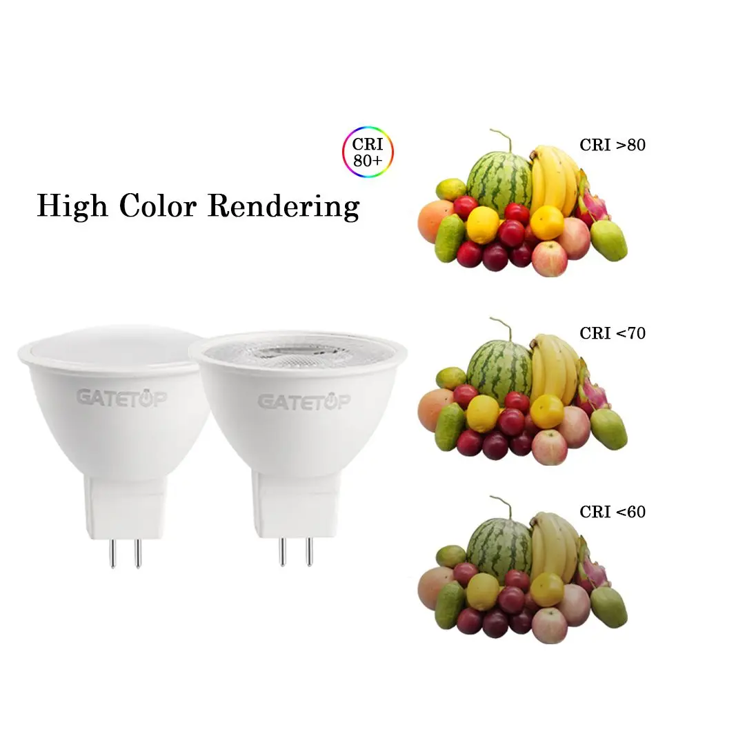 5/10/15/20 шт. MR16 Светодиодный Spotlight GU5.3 низкое напряжение AC/DC12-24V 3/5/6/7W 120/38 градусов без