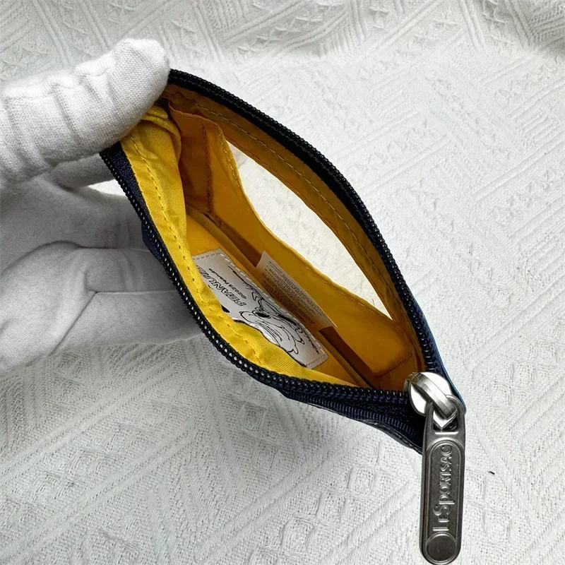 Lesportsacs Snoopy Bag 13*8 см мультфильм Hello Kitty Микки Маус ключ нулевой кошелек 2437 тканевая