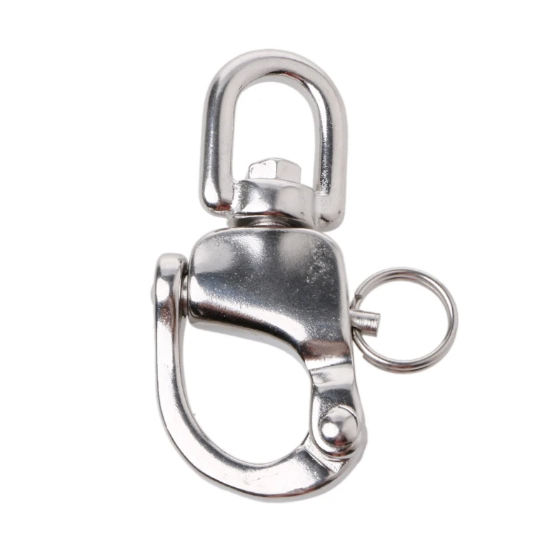 

Stainless Steel Quick Release Swivel Shackle Marine Boat Anchor Chain Eye Shackle Swivel Snap Hook Hardware