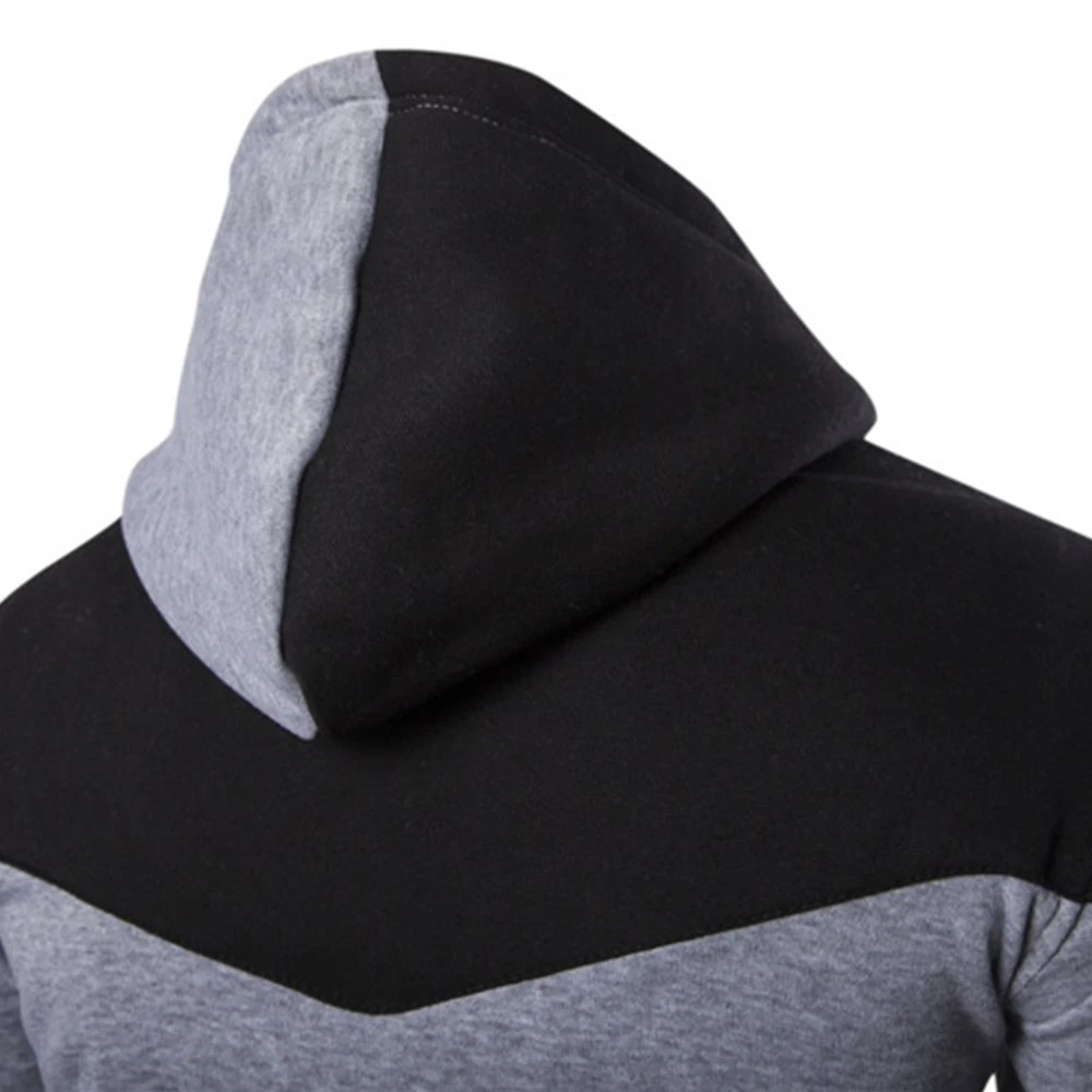 

Male Pullovers Personalized Pullover Sports Top Sweatshirt Warm Winter Casual Colorblock Fashion High Quality 2022