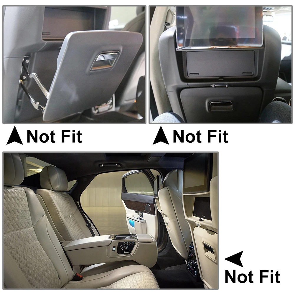 

Fit For Jaguar XJ 2010-2015 Front Seat Picnic Tray Latch Good Fitment New Perfect Plastic Quality Durable 1 Pcs