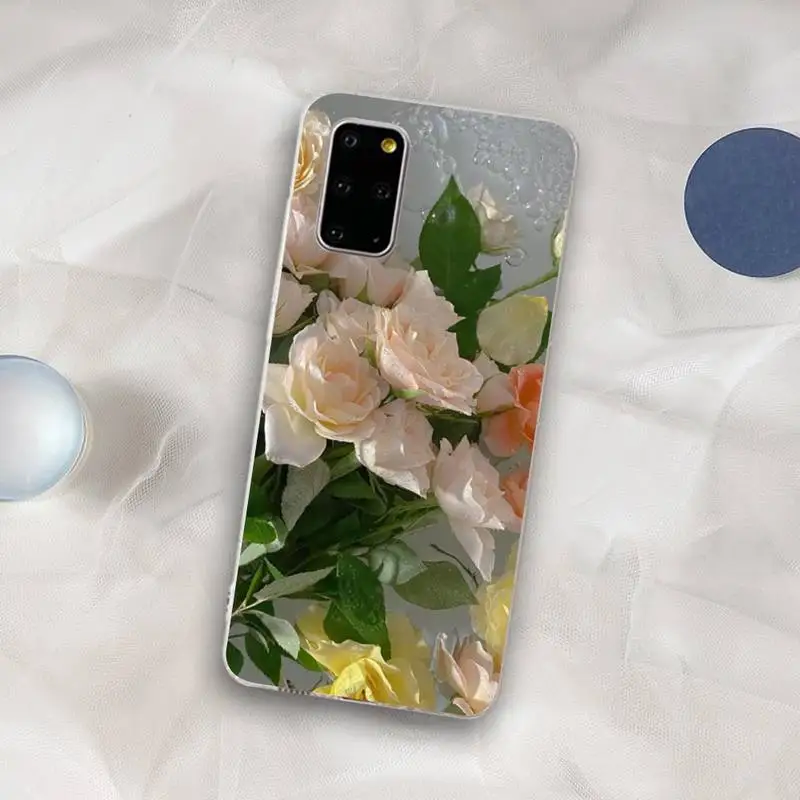 Etui na telefon Flower Pink do Samsung S21 A10 Redmi Note 7 9 Huawei P30Pro Honor 8X 10i cover