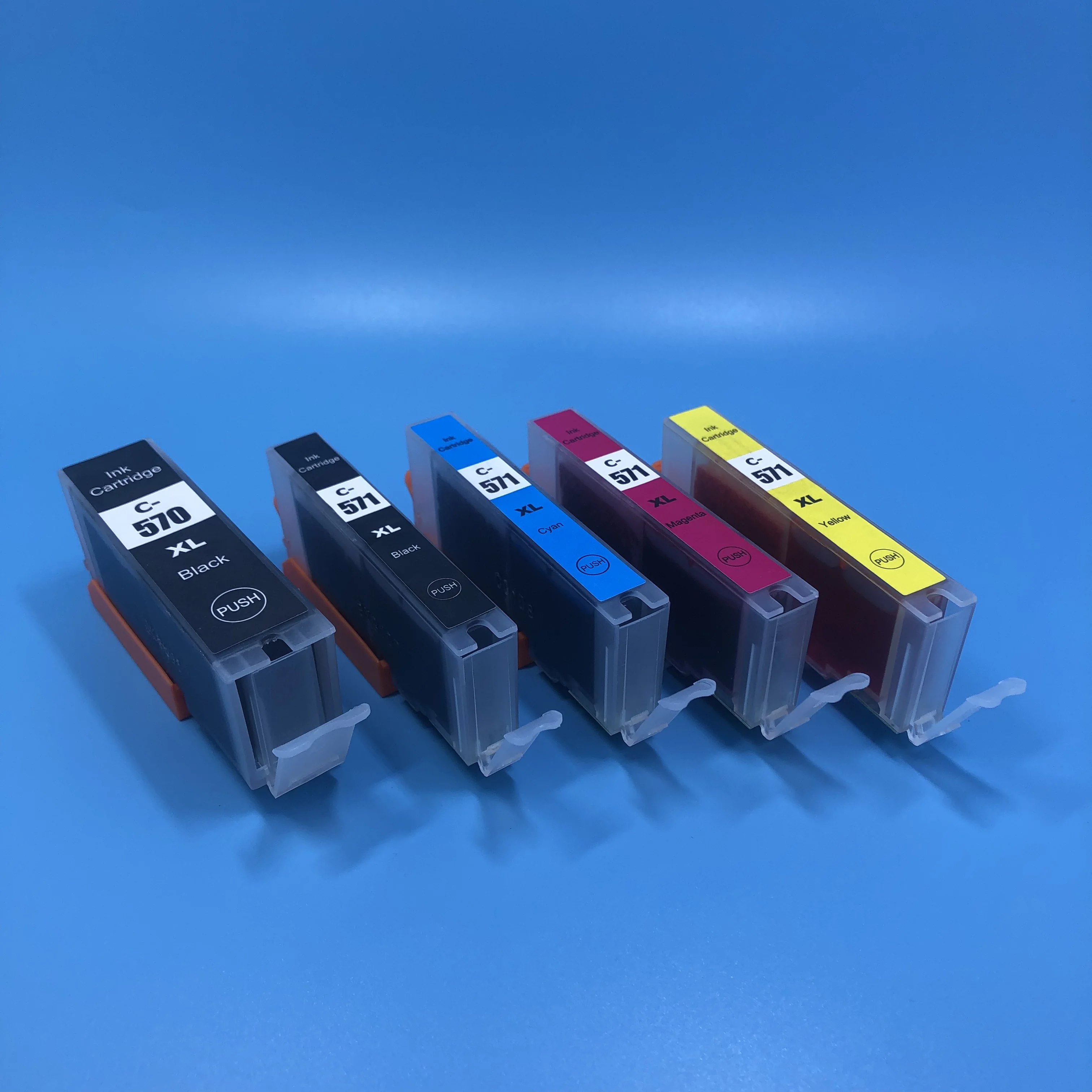 Женский совместимый чернильный картридж для Canon PIXMA MG5750 MG5751 MG5752 MG5753 MG6850 MG6851 MG6852