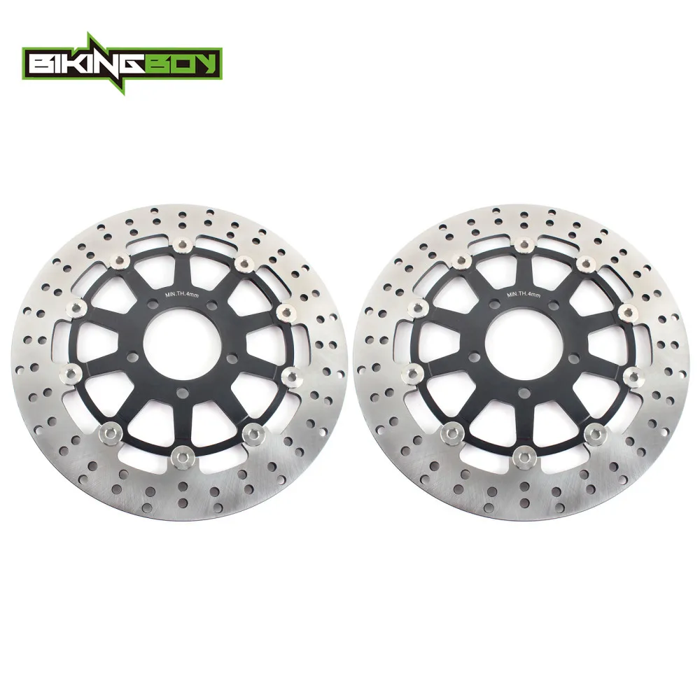 Передние тормозные диски BIKINGBOY роторы для GSXR 600 97-03 98 99 00 GSX-R 750 96-03 1000 01 02 GSX 1400 01-08 04 05