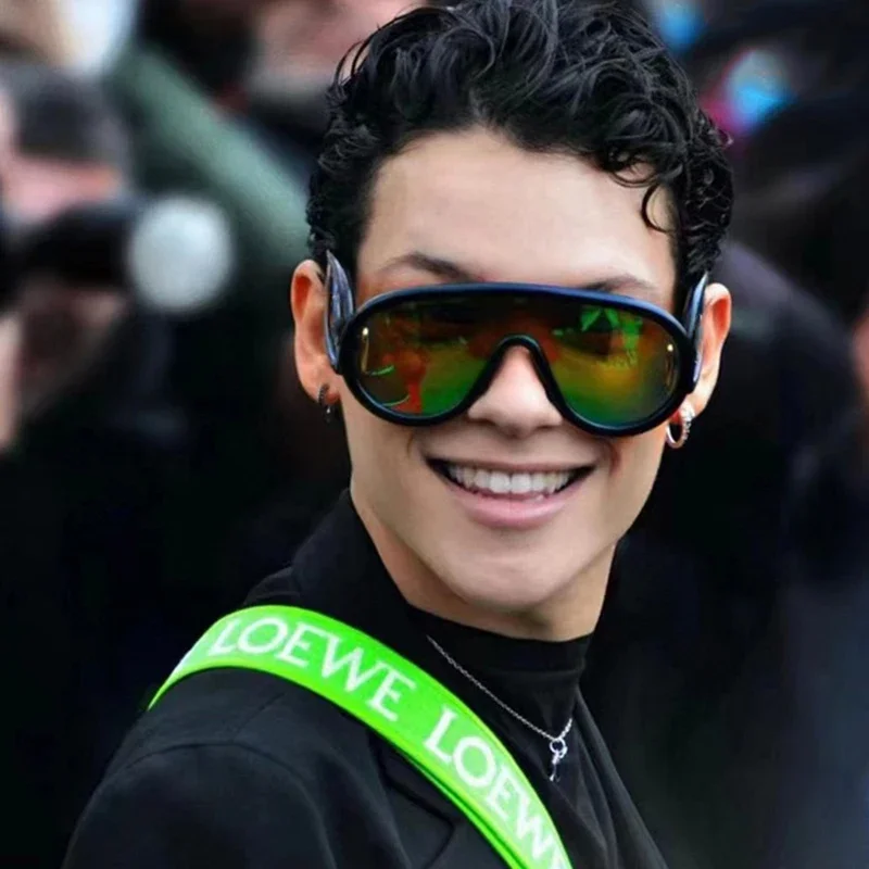 Солнцезащитные очки-авиаторы Y2K мужские и женские винтажные брендовые