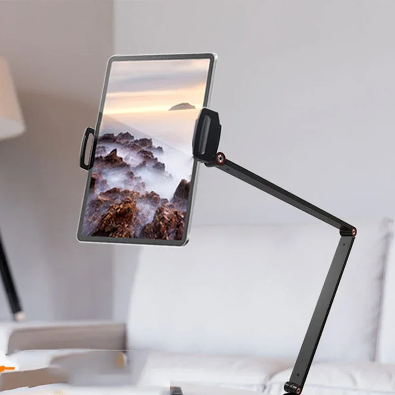 Алюминиевый консольный складной держатель для планшета телефона универсальная