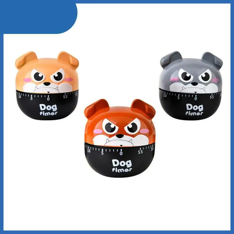 

1PC Funny Dog Mechanical Timer Kitchen 60 Minute Cooking Mechanical Home Decoration 2018 Cute Animals Dogs Kitchen Decoration