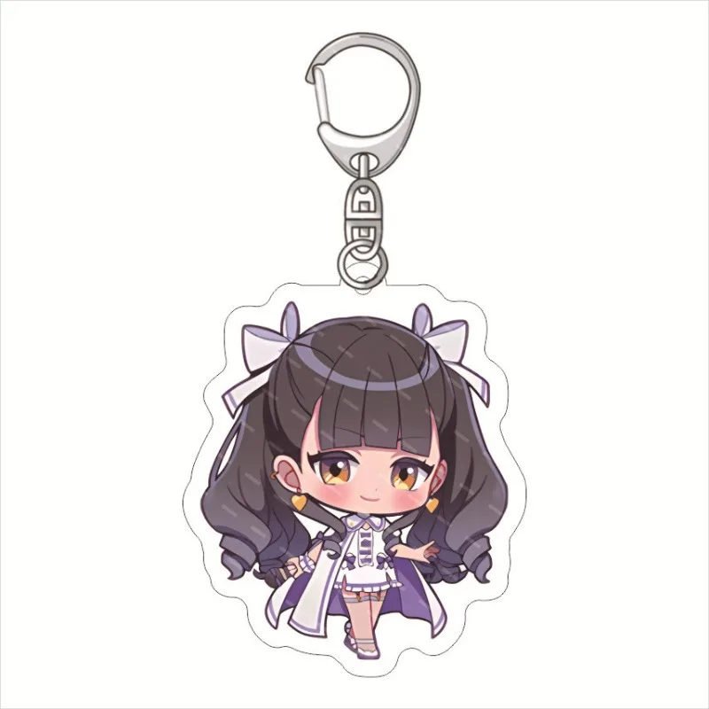 Брелок для ключей в стиле аниме женский брелок Maebashi Witches мужчин Akagi Yuina Niisato Azu