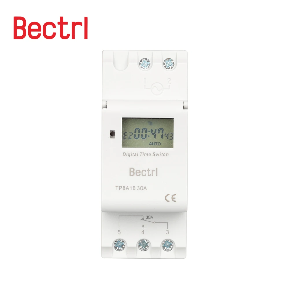 Программируемое Цифровое реле времени с таймером 220 В переменного тока