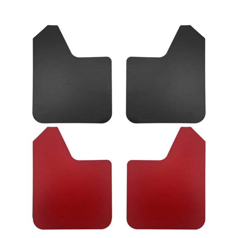 Универсальные базовые щитки от грязи для самостоятельной сборки черного цвета