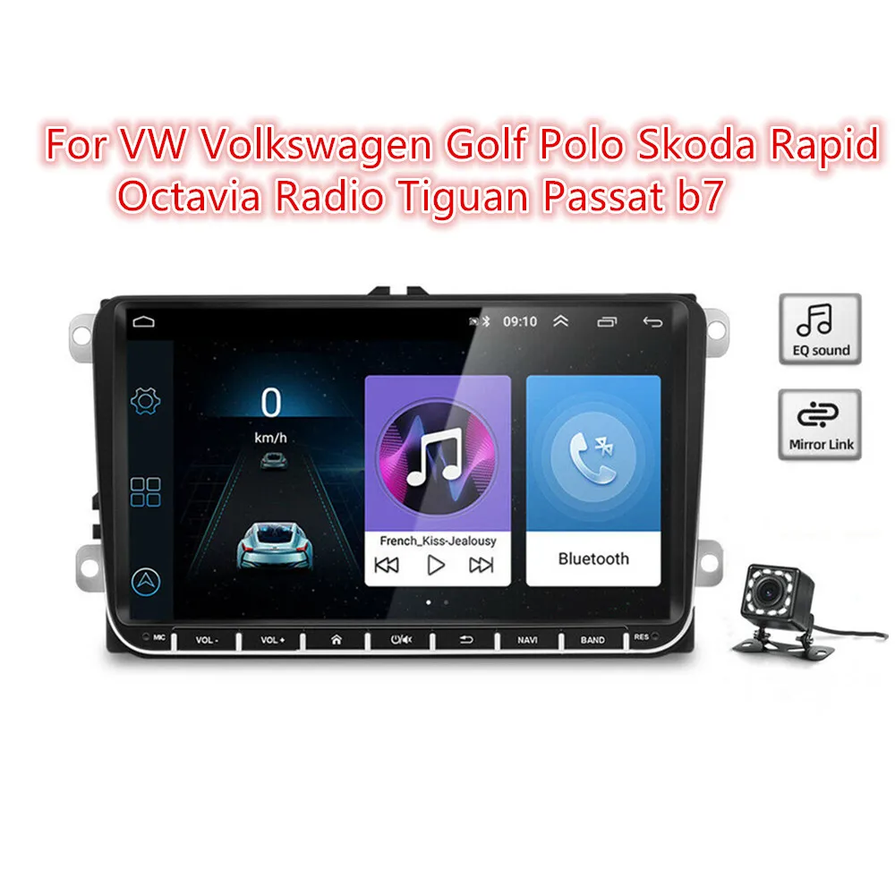 

Android 10 2din Car Player For Vw Polo Golf 5 Polo Passat B6 Cc Jetta Skoda Seat VW Tiguan Touran Sharan Scirocco Caddy Gps 2+32