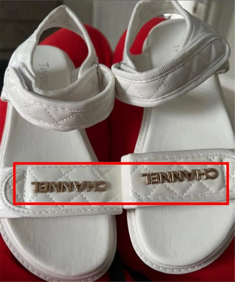 Сандалии женские на платформе и липучке Спортивные Универсальные дышащие