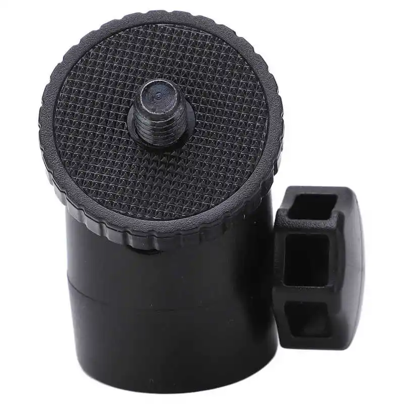 

Camera Head Ball Adapter Tripod Ball Head Lightweight 1/4 Screw 2KG Load Rotatable 360 Degree for Microphone