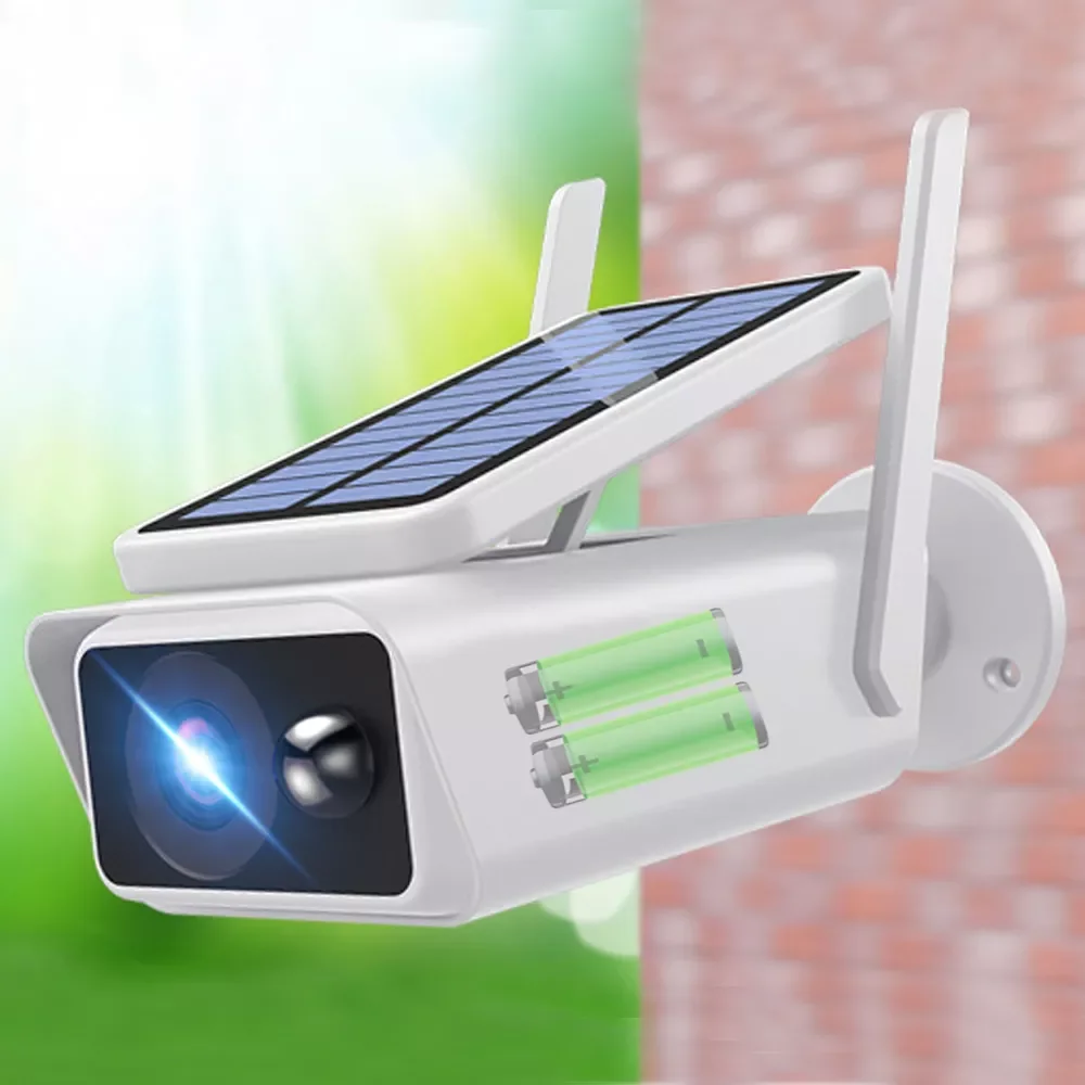 

HD 3MP ICSee HD Wireless Solar WiFi Camera Outdoor Security Surveillance Camera CCTV Smart Home Battery PIR Motion Detection Cam