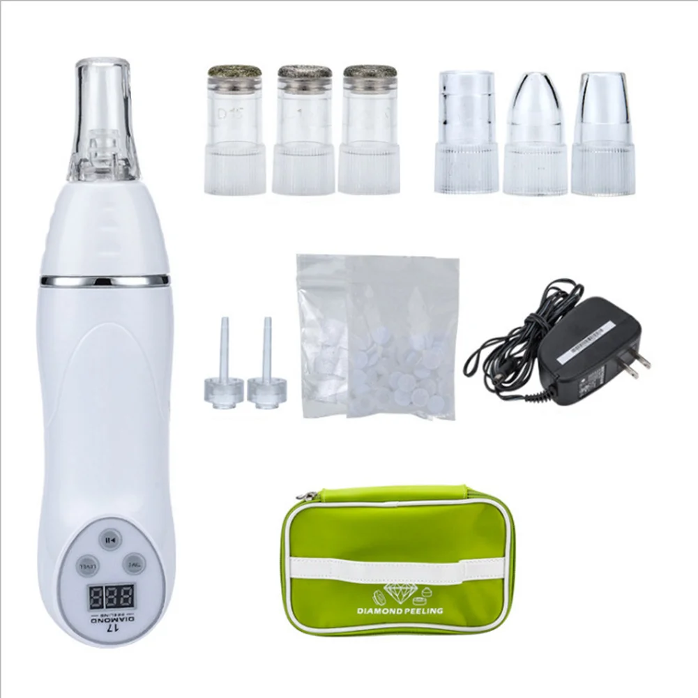 Acne Travel Portable Facial Care Vacuum Suction Hand Held LED Display Home Rechargeable Electronic Pore Cleaner |
