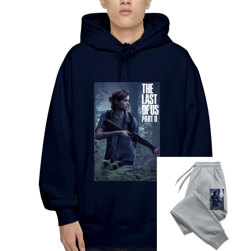 

Men Pullover The Last of us Part 2 Ellie terrified of you Pullover Autumn Pullover women T-Sweatshirt Hoodies Pullover Outerwear