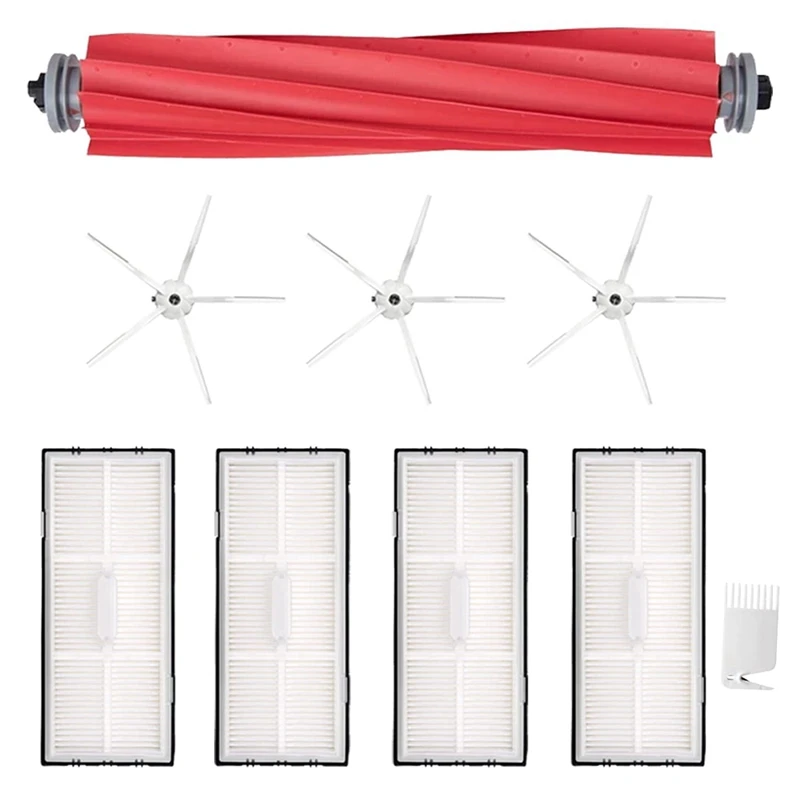 

Replacement Parts Main Brush Side Brush HEPA Filter Compatible For Roborock S7 T7S Vacuum Cleaner Accessories
