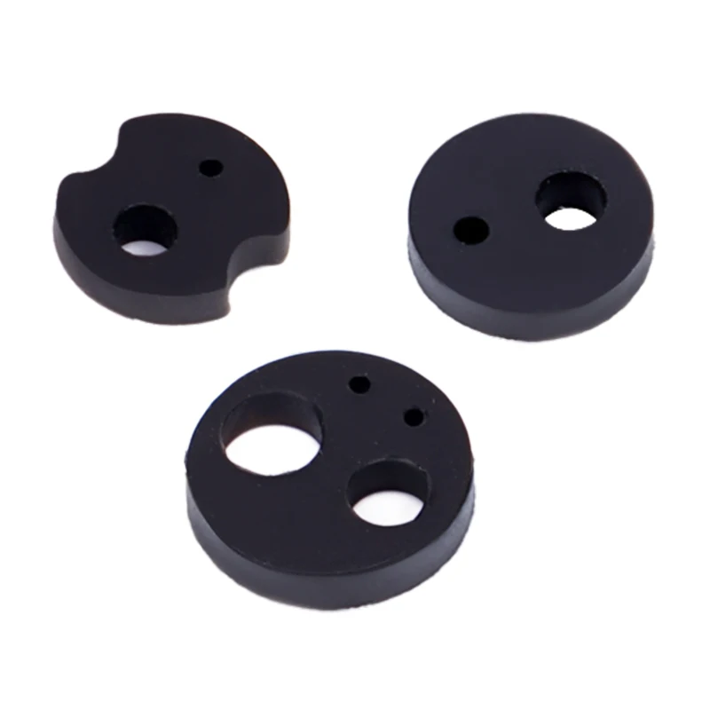 20 шт. стоматологические запасные части Силиконовая задняя прокладка 2/4 отверстия