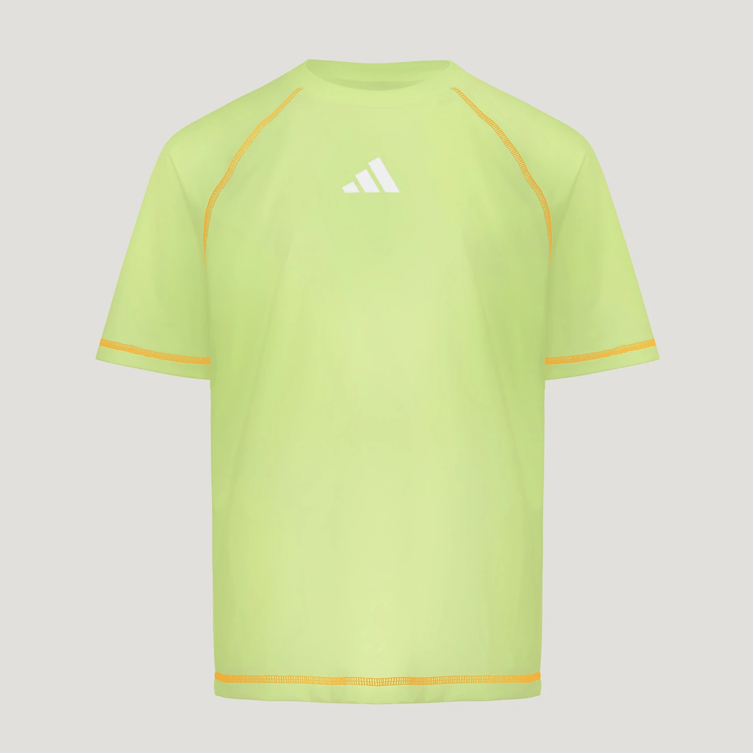 Фото Оригинальная летняя детская повседневная футболка Adidas с круглым вырезом и короткими рукавами, модель KZ2776. №1