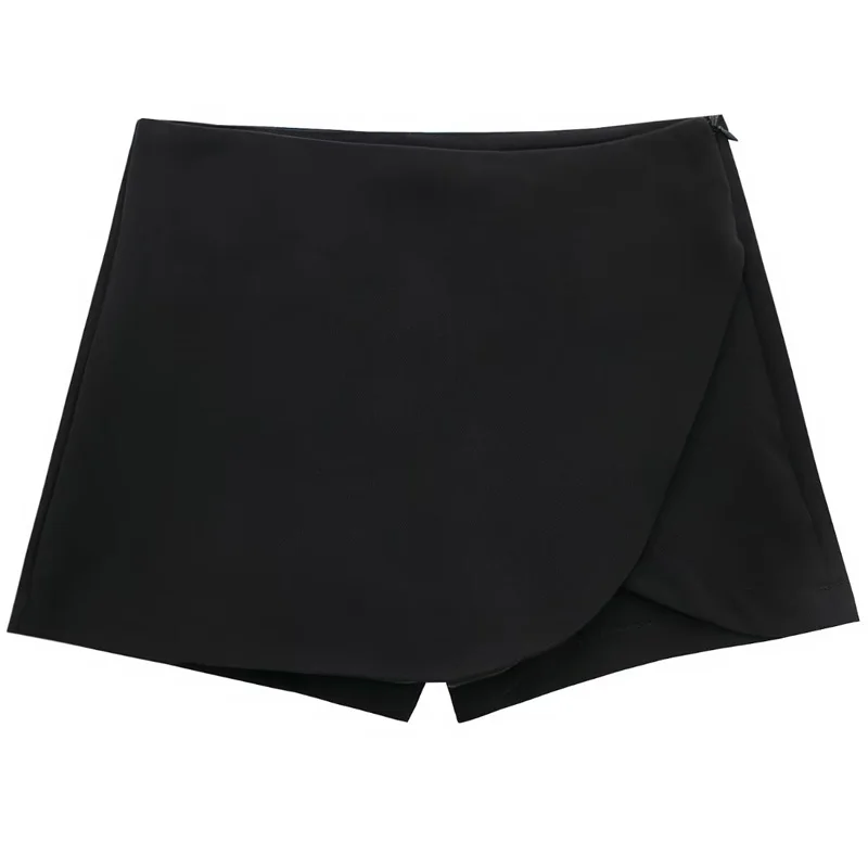 Женские Асимметричные Шорты С Высокой Талией Юбки Летняя Коллекция Сексуальная