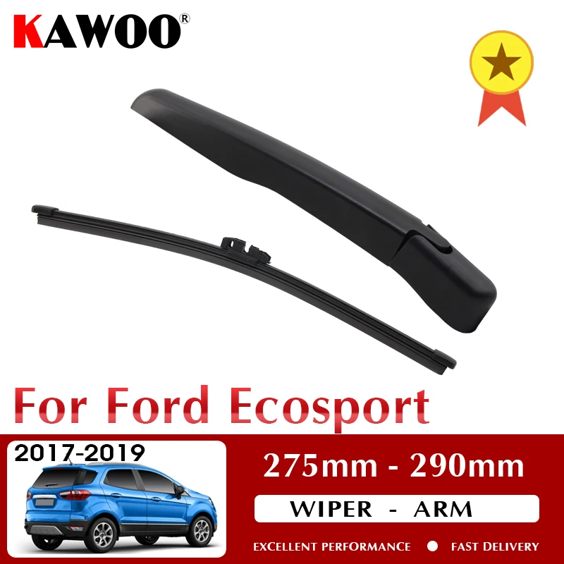 

KAWOO Car Rear Wiper Blade Blades Back Window Wipers Arm 275mm For Ford Ecosport Hatchback 2017 2018 2019 Windscreen Wiper
