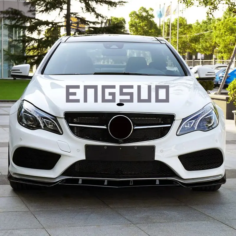 Сплиттер для переднего бампера Mercedes Benz E Class Coupe C207 спойлер тюнинга E200 E260 E63 2 двери