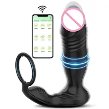 Insertion Soft Silicone Plug Man Lockable Couple Ring Penis Sex Tool Men Huge Anal Plug Women Vibrator Cosplays Vibrater 