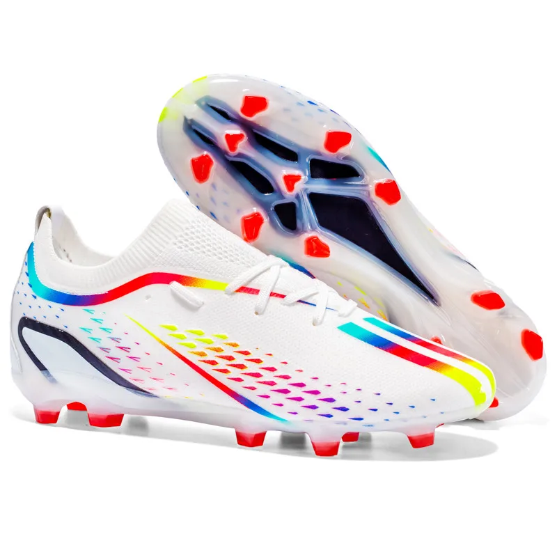 

Superfly Soccer Shoes Turf Cleats Non-slip Football Shoes Men Sneaker Outdoor Grass Training Futsal Shoe Kids zapatos de futbol