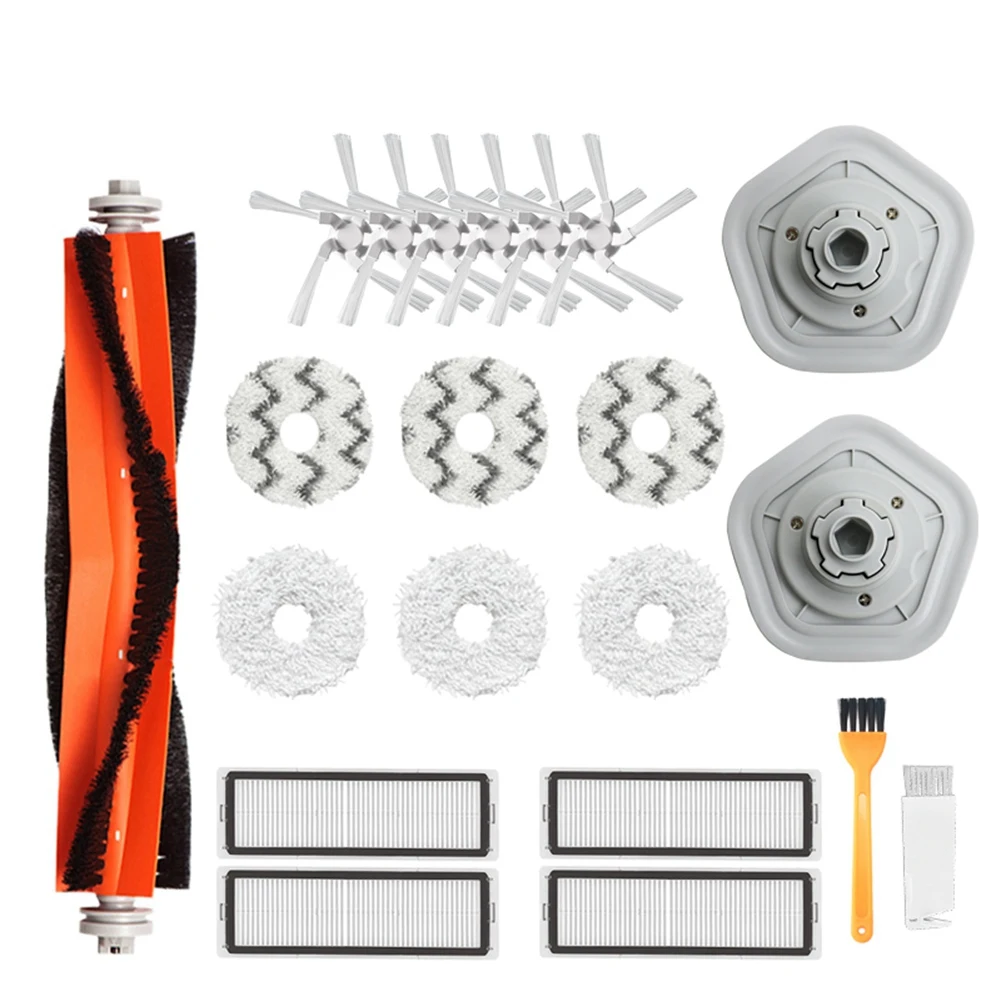 

Main Side Brush Filter and Mop Pads Replacement Accessories for Xiaomi Dreame Bot W10 Robot Vacuum Cleaner