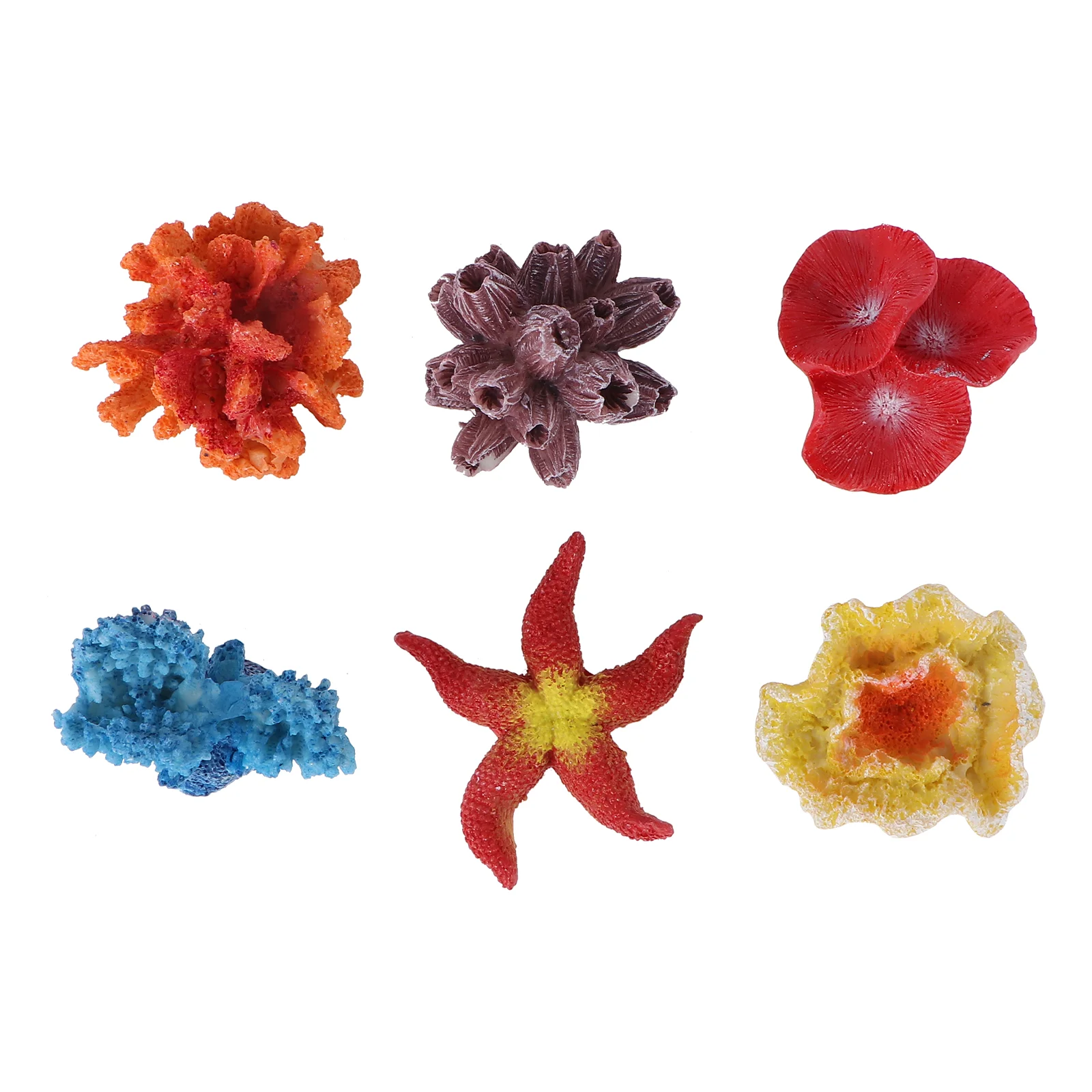 

Aquarium Coral Tank Decorations Artificial Reef Ornament Decoration Decor Fake Crafts Plastic Scenery Betta Resin Aquatic