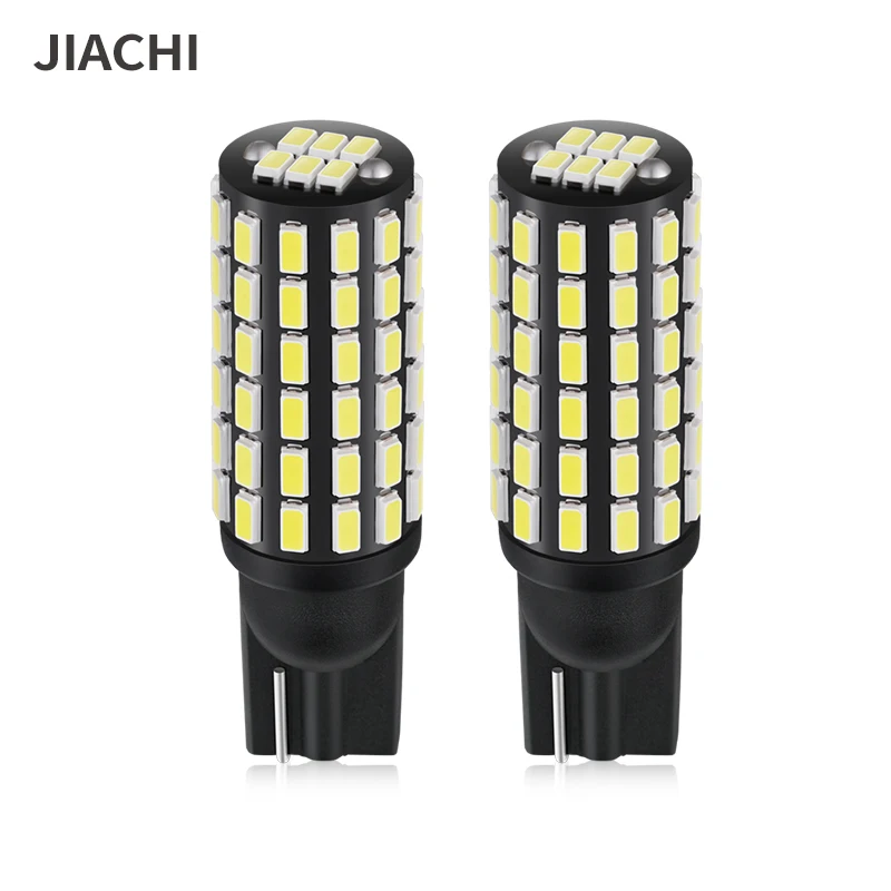 Светодиодные Автомобильные лампы jiachi W5W 10 шт. диагональ 3014 дюйма 78 супер-белые