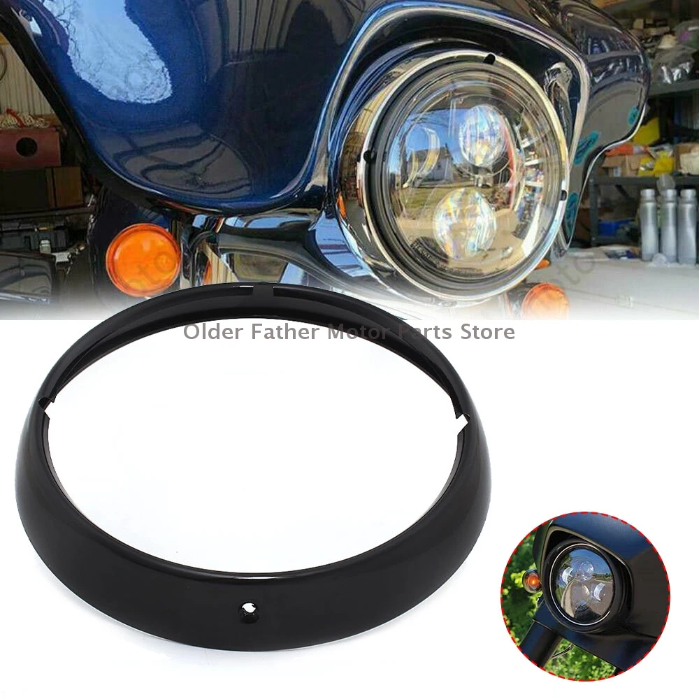 

Налобный фонарь 7 дюймов для мотоцикла Harley Touring Road King Electra Glide Street Glide Tri Glide