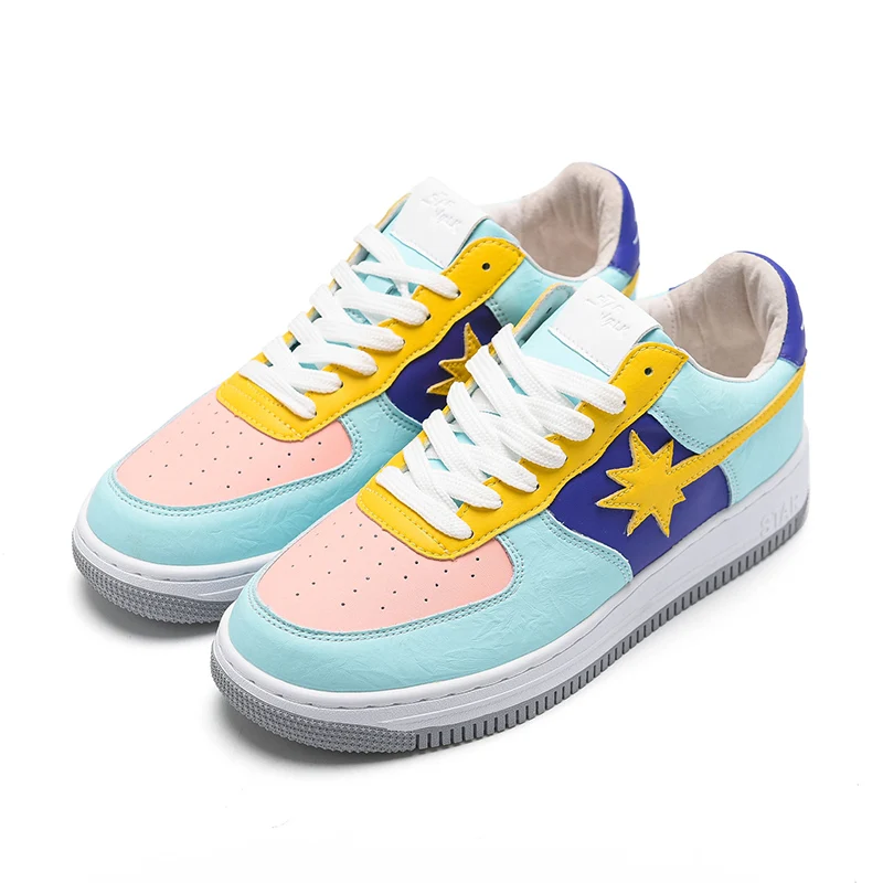 Breathable Fashion Men Running shoes Sneakers Genuine Lether 2022 New Women's Autumn tenis shoes sports zapatillas mujer