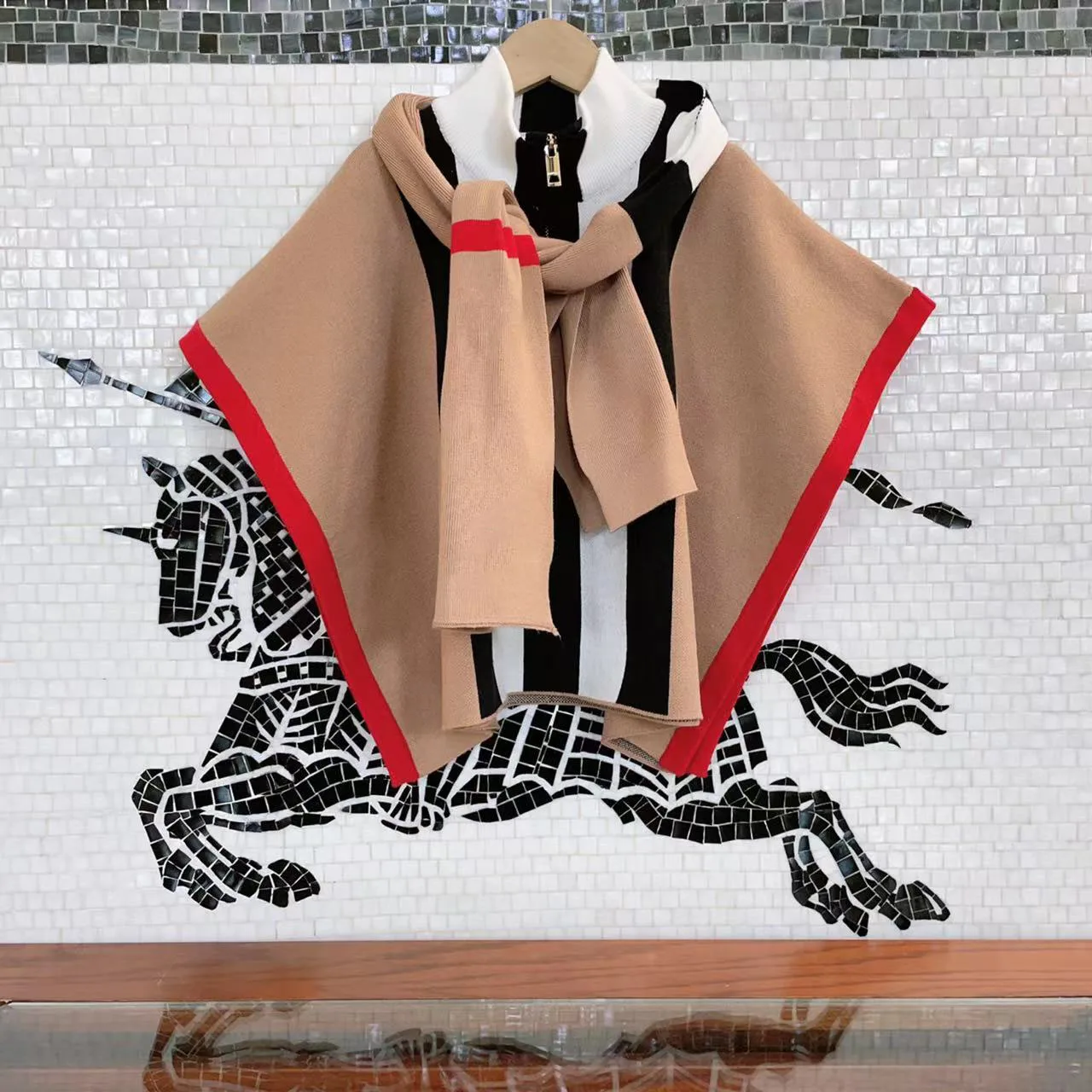 

Накидка для маленьких девочек, Новинка весна-осень, кашемировая теплая изоляционная ветрозащитная куртка для девочек на осень и зиму, Детская шаль + шарф