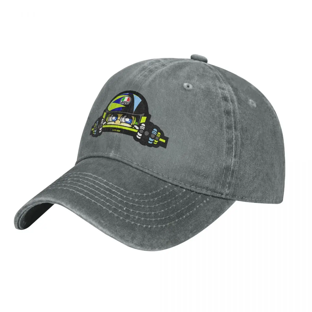 

Cool Dad Hat Moto GP Rossi Race Racing Racer Cowboy Hat Hats Hip Hop Caps For Man Shade The Sun Snapback Caps Friends