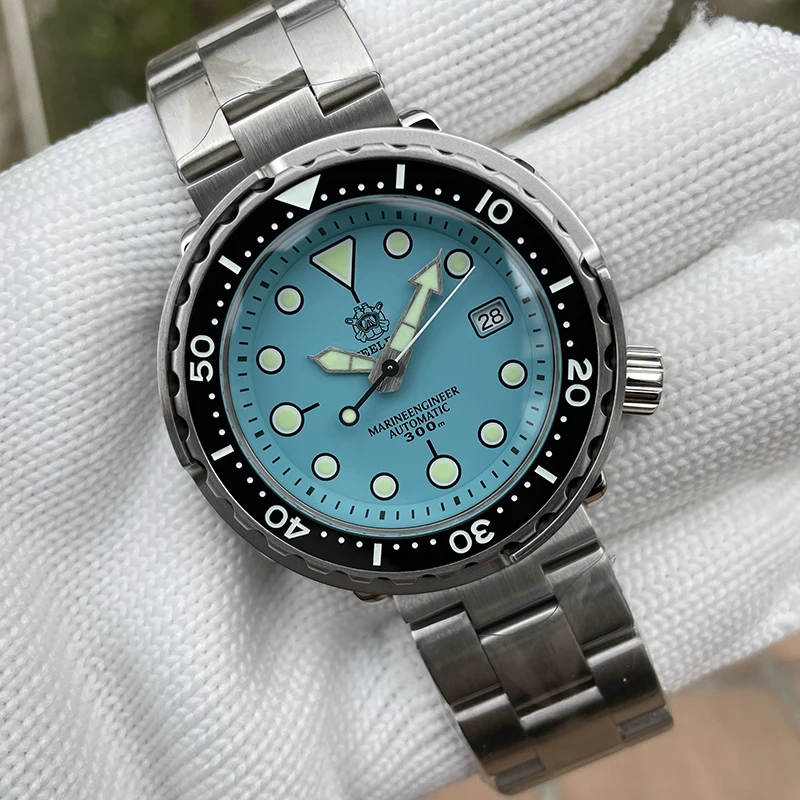 

Steeldive 1975 Tuna Dive Watch NH35 Automatic Men Mechanical Wristwatch Ceramic Bezel 300M Waterproof Men Stainless Steel Watch