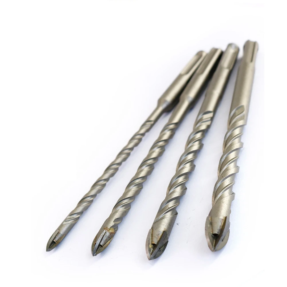 

1pc Tile Porcelain Drill Bit SDS PLUS Shank For Drilling On Ceramic Granite Tile Stone Wood Plastic Concrete Walls Power Tools