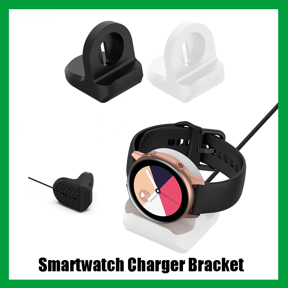 

Portable Charging Smart Watch Bracket Silicone Universal Charger Stand Holder Accessories for Samsung Galaxy Watch5/4/4 Classic