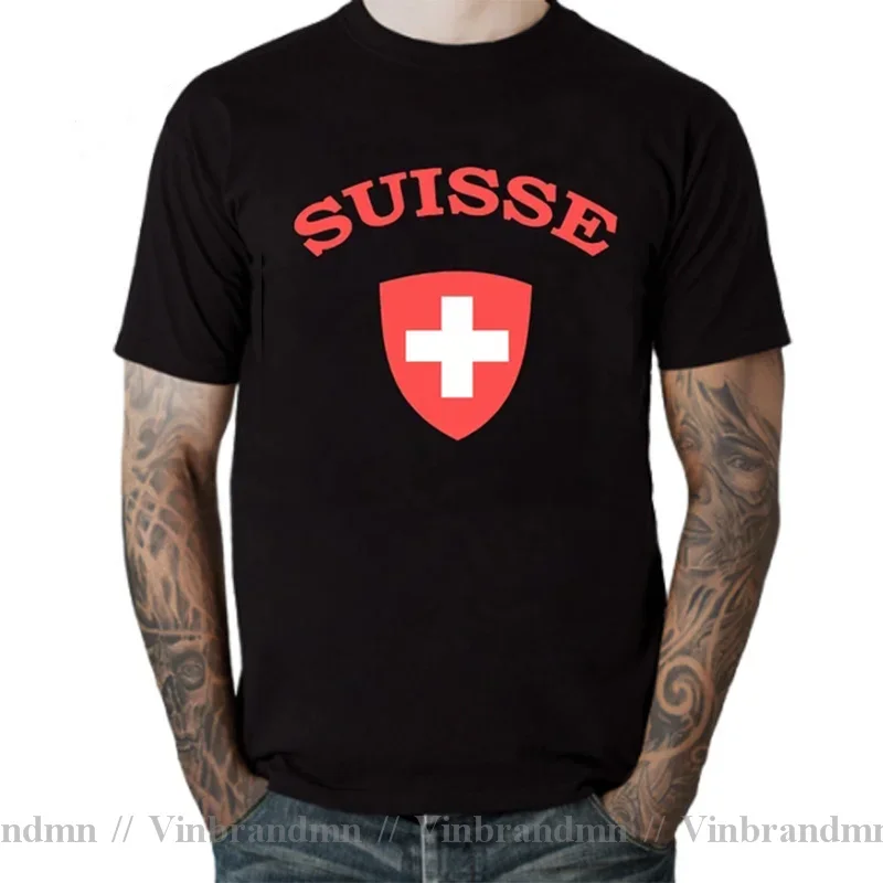 Винтажные футболки с флагом Швейцарии Sussi Suisse футболка потертым швейцарским