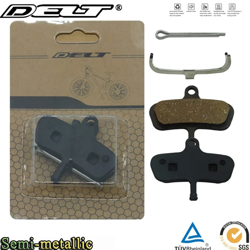 

2 Pair Bicycle Disc Brake Pads Pin For SRAM AVID Code Semi-Metallic MTB Mountain E-BIKE Accessories