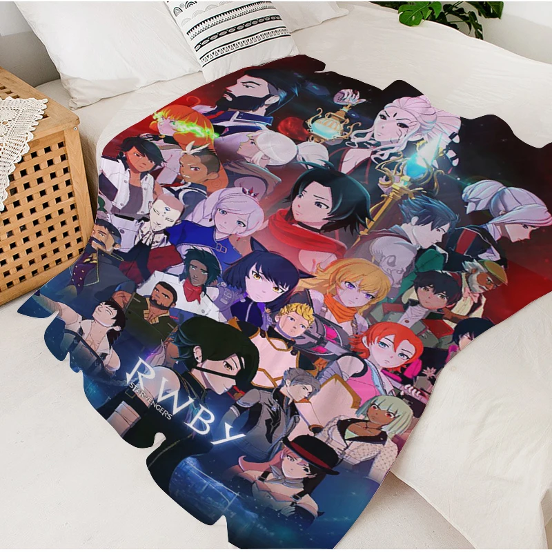 Пушистые мягкие одеяла для зимы D-rwby диванные из микрофибры постельное белье