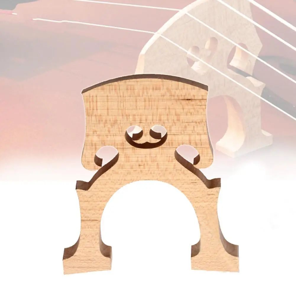

For 4/4 3/4 1/2 1/4 1/8 Size Upright Double Bass Separate Bridge Maple Wood Bridge Bass Accessories dropshipping