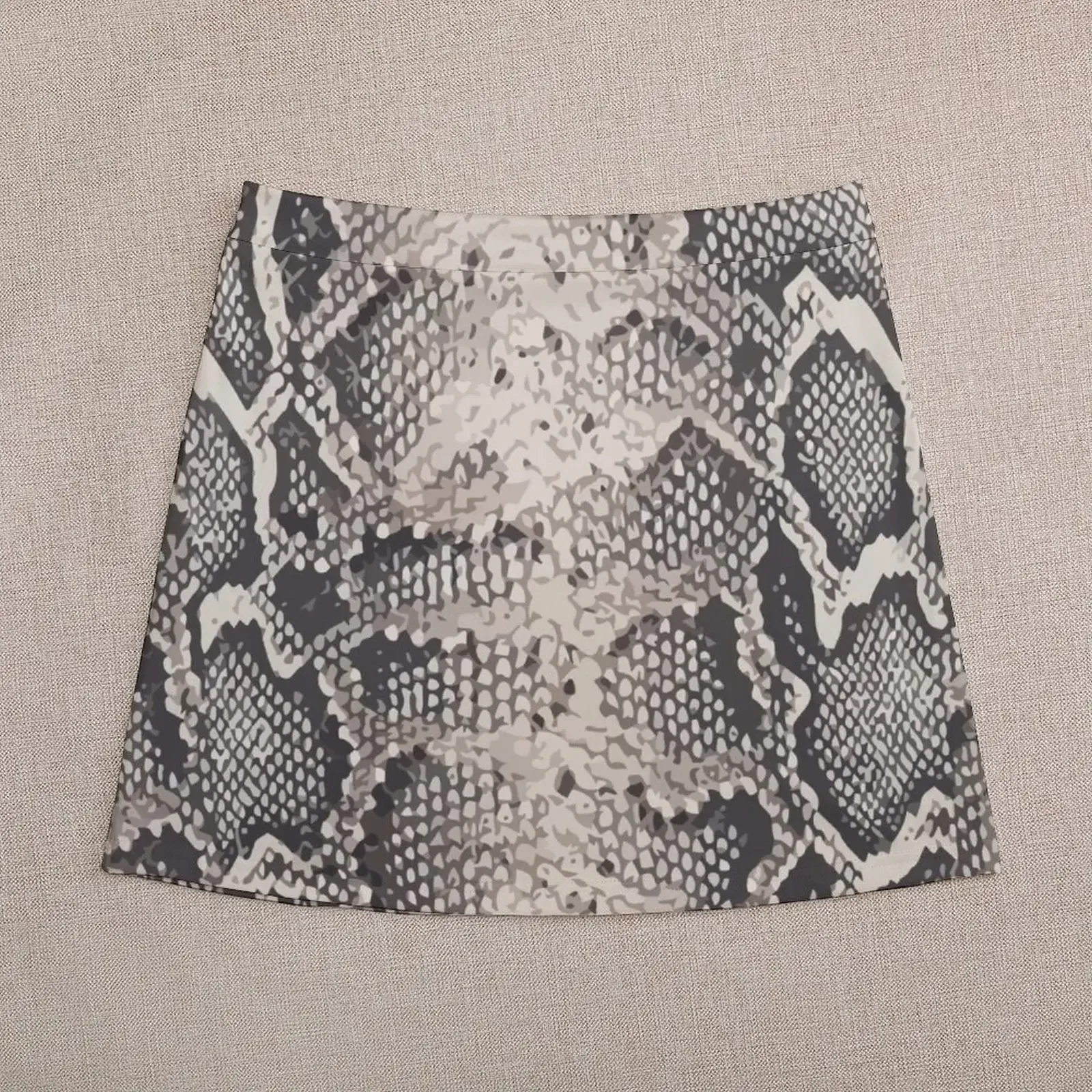 Мини-юбка с принтом питона платья для женщин юбка выпускного вечера