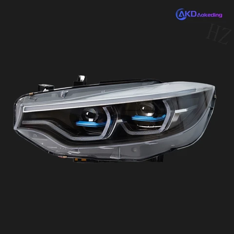 Передняя фара для BMW F32 2012-2019 M4 GTS, автомобильные автомоби, товары, 12 В H7 светодиодный DRL 425i 428i 430i 435i F36 F33, инструменты, автомобильные аксессуары