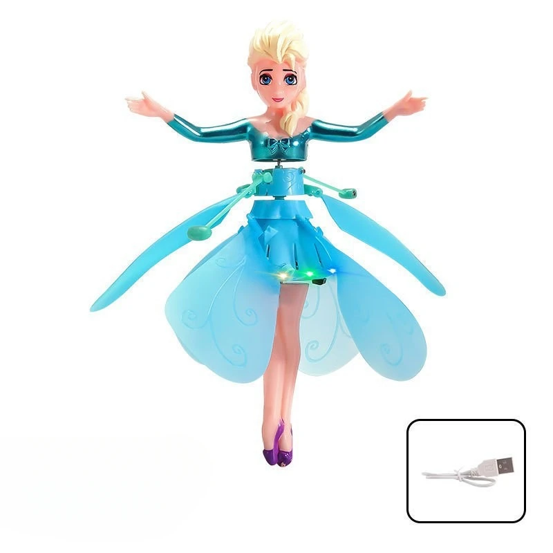 Кукла Диснея танцующий самолет мультфильм Замороженное Эльза сенсорная